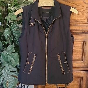 Zara Women Quilted Vest Size M